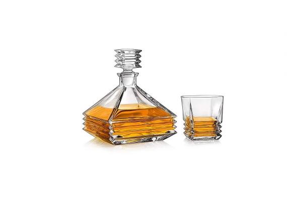Комплект гараф+чаши уиски Maria Bohemia, цена 89,50 €