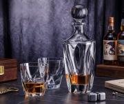 Комплект гараф+6чаши за уиски Barley Bohemia, цена 74,90 €