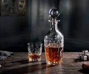 Комплект гараф+чаши уиски Марбъл Bohemia, цена 76,30 €