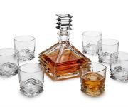 Комплект гараф+чаши уиски Maria Bohemia, цена 89,50 €